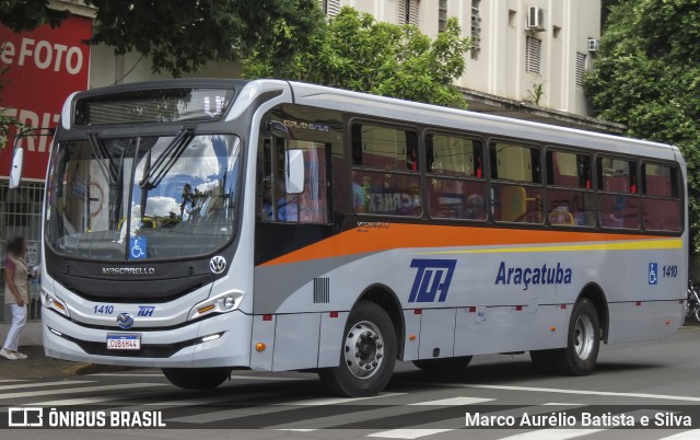 TUA - Transportes Urbanos Araçatuba 1410 na cidade de Araçatuba, São Paulo, Brasil, por Marco Aurélio Batista e Silva. ID da foto: 11823839.