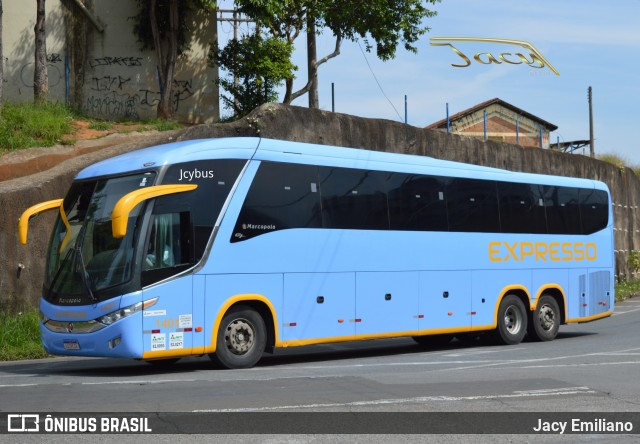 Expresso Transporte e Turismo Ltda. 1401 na cidade de Campinas, São Paulo, Brasil, por Jacy Emiliano. ID da foto: 11827147.