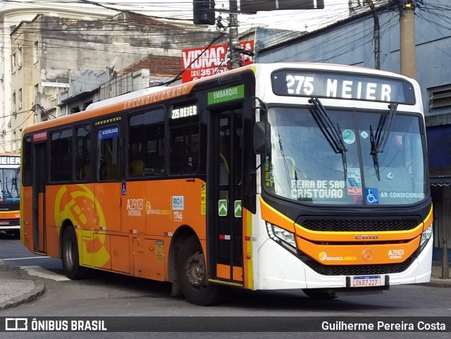 Empresa de Transportes Braso Lisboa A29103 na cidade de Rio de Janeiro, Rio de Janeiro, Brasil, por Guilherme Pereira Costa. ID da foto: 11828938.