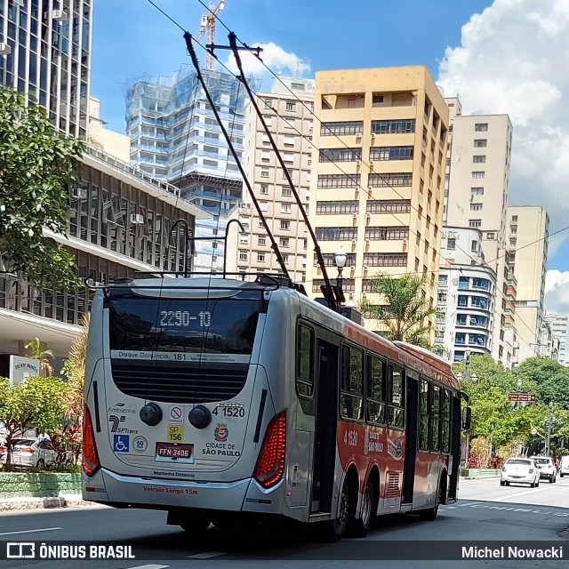 Himalaia Transportes > Ambiental Transportes Urbanos 4 1520 na cidade de São Paulo, São Paulo, Brasil, por Michel Nowacki. ID da foto: 11828497.