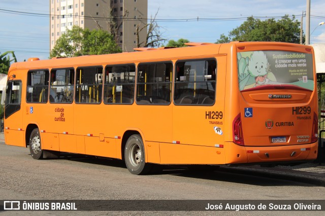 Auto Viação Redentor HI299 na cidade de Curitiba, Paraná, Brasil, por José Augusto de Souza Oliveira. ID da foto: 11828412.