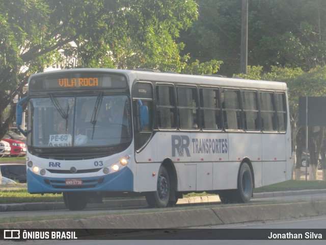 R&R Transportes 03 na cidade de Cabo de Santo Agostinho, Pernambuco, Brasil, por Jonathan Silva. ID da foto: 11826957.