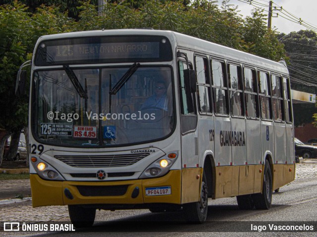 Transportes Guanabara 129 na cidade de Extremoz, Rio Grande do Norte, Brasil, por Iago Vasconcelos. ID da foto: 11830156.