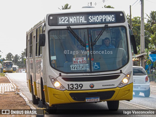 Transportes Guanabara 1339 na cidade de Extremoz, Rio Grande do Norte, Brasil, por Iago Vasconcelos. ID da foto: 11830171.