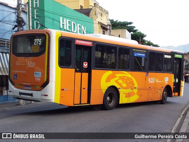 Empresa de Transportes Braso Lisboa A29103 na cidade de Rio de Janeiro, Rio de Janeiro, Brasil, por Guilherme Pereira Costa. ID da foto: 11831636.
