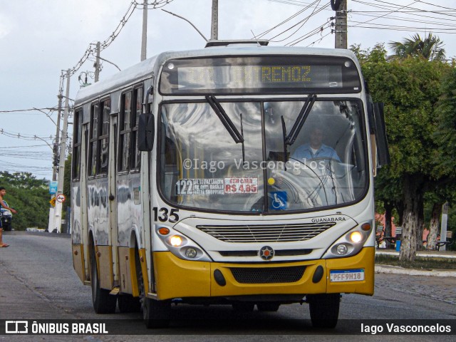 Transportes Guanabara 135 na cidade de Extremoz, Rio Grande do Norte, Brasil, por Iago Vasconcelos. ID da foto: 11830153.