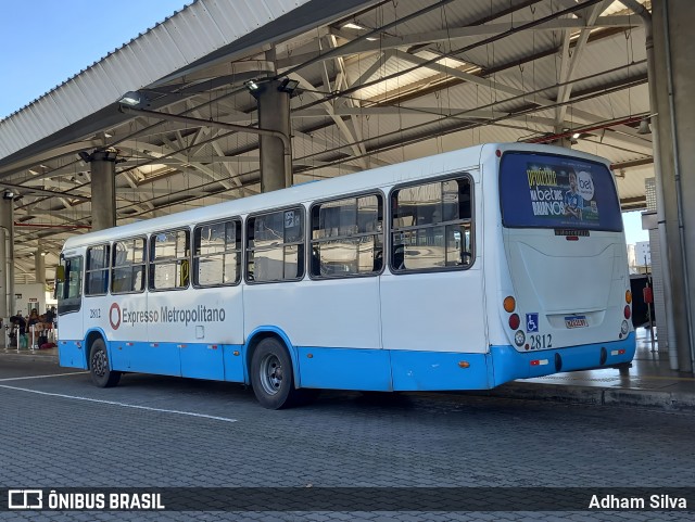 Expresso Metropolitano Transportes 2812 na cidade de Salvador, Bahia, Brasil, por Adham Silva. ID da foto: 11831543.