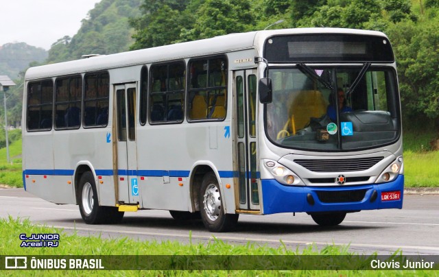Ônibus Particulares 5361 na cidade de Areal, Rio de Janeiro, Brasil, por Clovis Junior. ID da foto: 11831528.