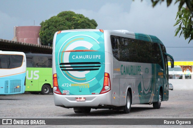 Auto Viação Camurujipe 4724 na cidade de Vitória da Conquista, Bahia, Brasil, por Rava Ogawa. ID da foto: 11830264.