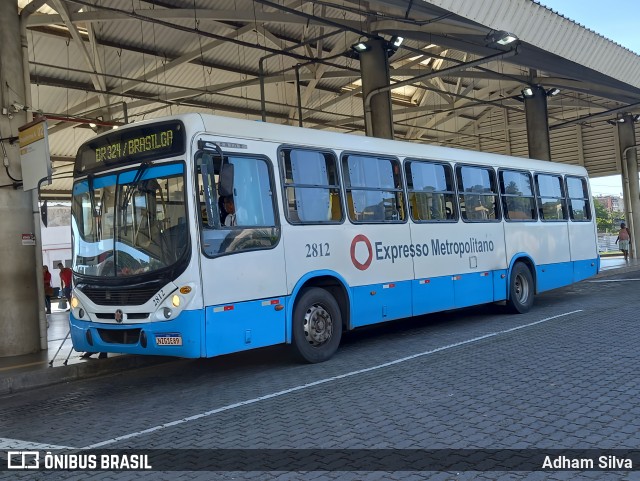 Expresso Metropolitano Transportes 2812 na cidade de Salvador, Bahia, Brasil, por Adham Silva. ID da foto: 11831557.