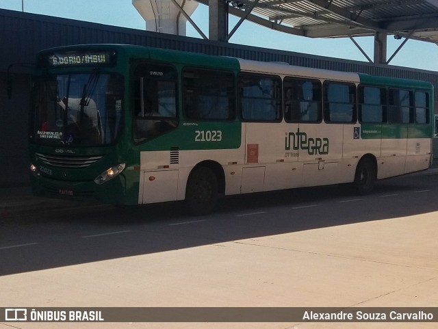 OT Trans - Ótima Salvador Transportes 21023 na cidade de Salvador, Bahia, Brasil, por Alexandre Souza Carvalho. ID da foto: 11831033.