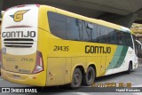 Empresa Gontijo de Transportes 21435 na cidade de Belo Horizonte, Minas Gerais, Brasil, por Hariel Bernades. ID da foto: :id.