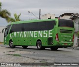 Auto Viação Catarinense 3326 na cidade de Balneário Camboriú, Santa Catarina, Brasil, por Moaccir  Francisco Barboza. ID da foto: :id.
