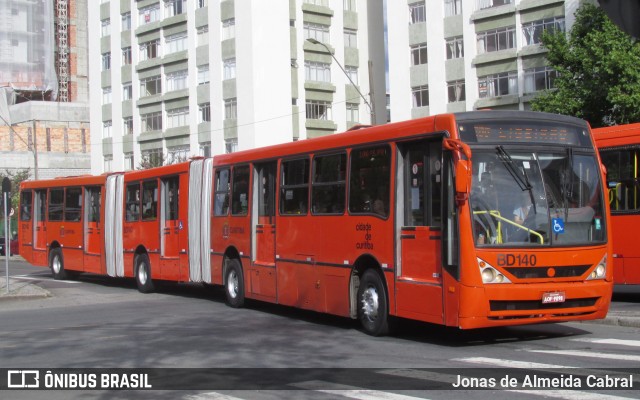 Transporte Coletivo Glória BD140 na cidade de Curitiba, Paraná, Brasil, por Jonas de Almeida Cabral. ID da foto: 11749125.