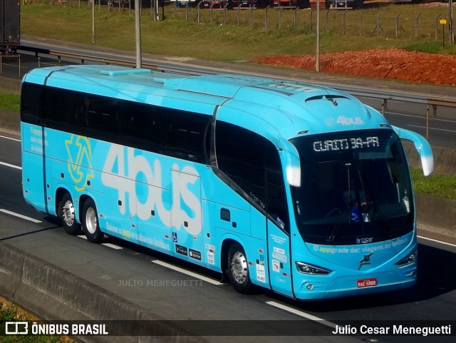 4bus - Cooperativa de Transporte Rodoviário de Passageiros Serviços e Tecnologia - Buscoop 44002 na cidade de São José dos Pinhais, Paraná, Brasil, por Julio Cesar Meneguetti. ID da foto: 11748475.