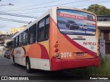 Petro Ita Transportes Coletivos de Passageiros 2074 na cidade de Petrópolis, Rio de Janeiro, Brasil, por Bruno Henrique. ID da foto: :id.