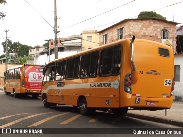 Transporte Suplementar de Belo Horizonte 575 na cidade de Belo Horizonte, Minas Gerais, Brasil, por Quintal de Casa Ônibus. ID da foto: 11755638.