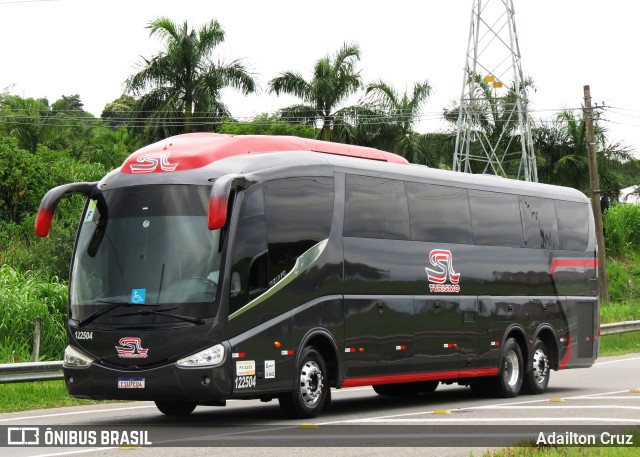 SL Bus - SL Turismo 122504 na cidade de Aparecida, São Paulo, Brasil, por Adailton Cruz. ID da foto: 11754154.