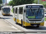 Transportes Guanabara 1324 na cidade de Natal, Rio Grande do Norte, Brasil, por Felipinho ‎‎ ‎ ‎ ‎. ID da foto: :id.