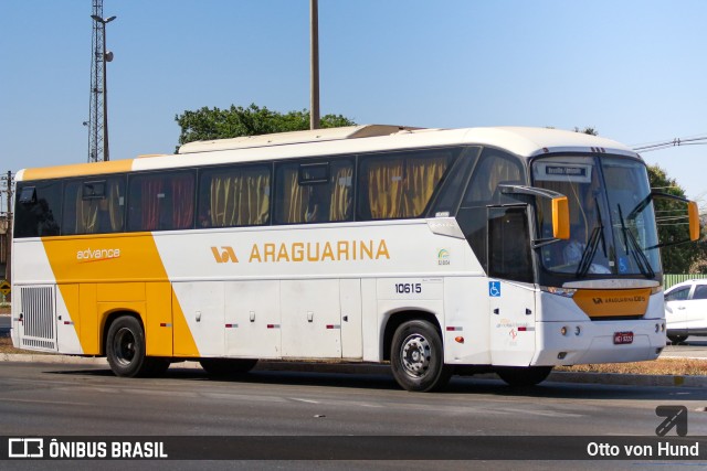 Viação Araguarina 10615 na cidade de Guará, Distrito Federal, Brasil, por Otto von Hund. ID da foto: 11758516.