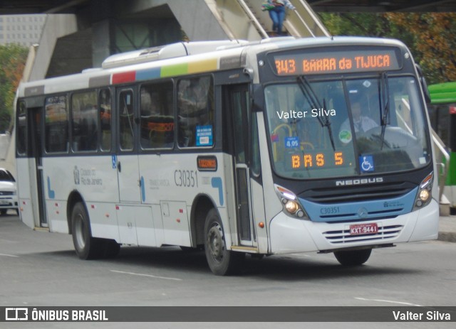 Transportes Futuro C30351 na cidade de Rio de Janeiro, Rio de Janeiro, Brasil, por Valter Silva. ID da foto: 11758401.