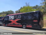 Triplo X Transporte e Turismo 2501 na cidade de Atibaia, São Paulo, Brasil, por Helder Fernandes da Silva. ID da foto: :id.