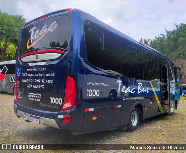 Teac Transportes e Turismo 1000 na cidade de Campinas, São Paulo, Brasil, por Marcos Souza De Oliveira. ID da foto: 11760244.