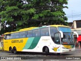 Empresa Gontijo de Transportes 17300 na cidade de Pirapora, Minas Gerais, Brasil, por Andrew Campos. ID da foto: :id.