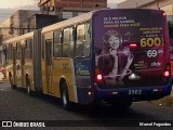 Transporte Urbano São Miguel 2502 na cidade de Uberlândia, Minas Gerais, Brasil, por Marcel Fagundes. ID da foto: :id.