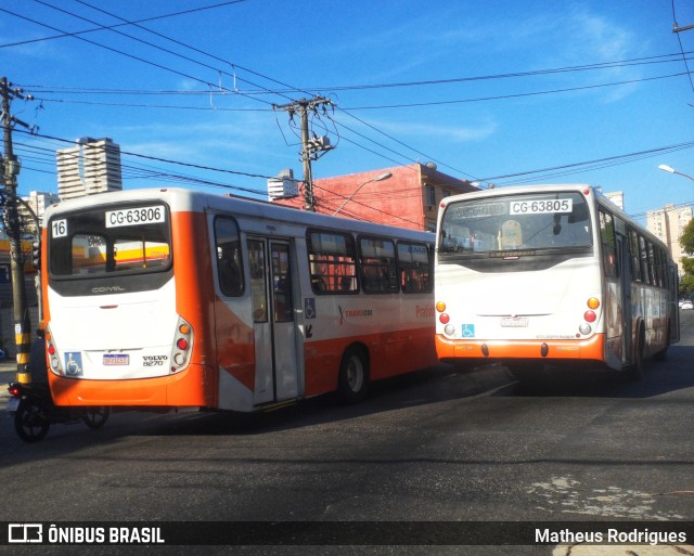 Transcol CG-63805 na cidade de Belém, Pará, Brasil, por Matheus Rodrigues. ID da foto: 11761706.