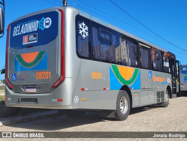Consórcio Unitrans - 08 > Reunidas Transportes 08201 na cidade de João Pessoa, Paraíba, Brasil, por Jonata Rodrigo. ID da foto: 11761753.
