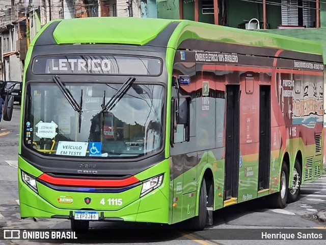 Himalaia Transportes > Ambiental Transportes Urbanos 4 1115 na cidade de São Paulo, São Paulo, Brasil, por Henrique Santos. ID da foto: 11762886.