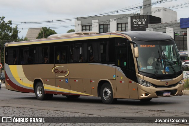 Viação Giratur 2300 na cidade de Caxias do Sul, Rio Grande do Sul, Brasil, por Jovani Cecchin. ID da foto: 11763850.