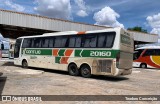 Empresa Gontijo de Transportes 20160 na cidade de Jeremoabo, Bahia, Brasil, por Teodoro Conceição. ID da foto: :id.