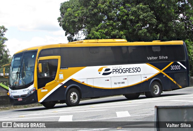 Viação Progresso 30305 na cidade de Resende, Rio de Janeiro, Brasil, por Valter Silva. ID da foto: 11765114.