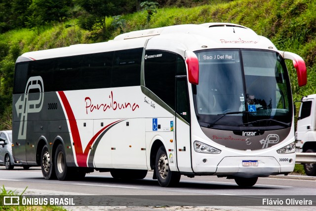 Paraibuna Transportes 30000 na cidade de Areal, Rio de Janeiro, Brasil, por Flávio Oliveira. ID da foto: 11767762.