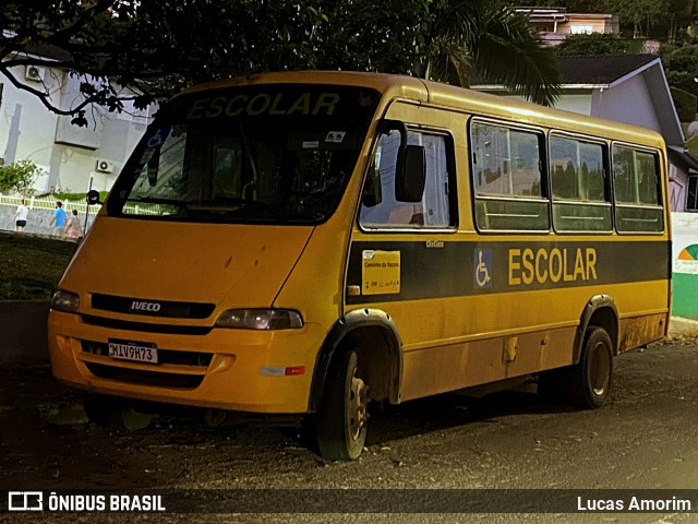 Ônibus Particulares 9H73 na cidade de São João do Oeste, Santa Catarina, Brasil, por Lucas Amorim. ID da foto: 11765427.