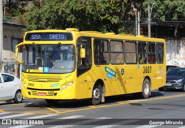 Auto Ônibus Três Irmãos 3802 na cidade de Jundiaí, São Paulo, Brasil, por George Miranda. ID da foto: 11766143.