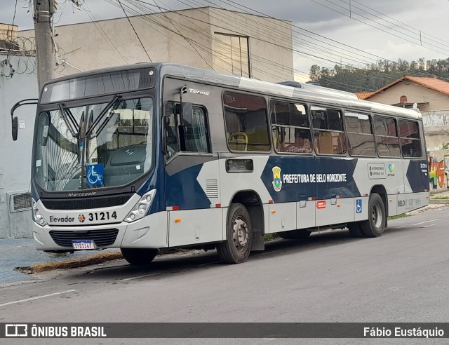 Viação Zurick 31214 na cidade de Belo Horizonte, Minas Gerais, Brasil, por Fábio Eustáquio. ID da foto: 11765560.