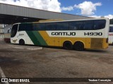 Empresa Gontijo de Transportes 14930 na cidade de Jeremoabo, Bahia, Brasil, por Teodoro Conceição. ID da foto: :id.