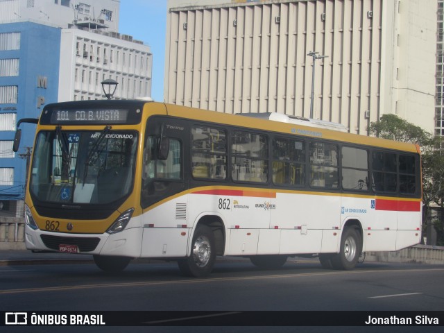 Empresa Metropolitana 862 na cidade de Recife, Pernambuco, Brasil, por Jonathan Silva. ID da foto: 11832781.