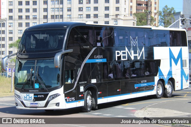 Empresa de Ônibus Nossa Senhora da Penha 61275 na cidade de Curitiba, Paraná, Brasil, por José Augusto de Souza Oliveira. ID da foto: 11834141.