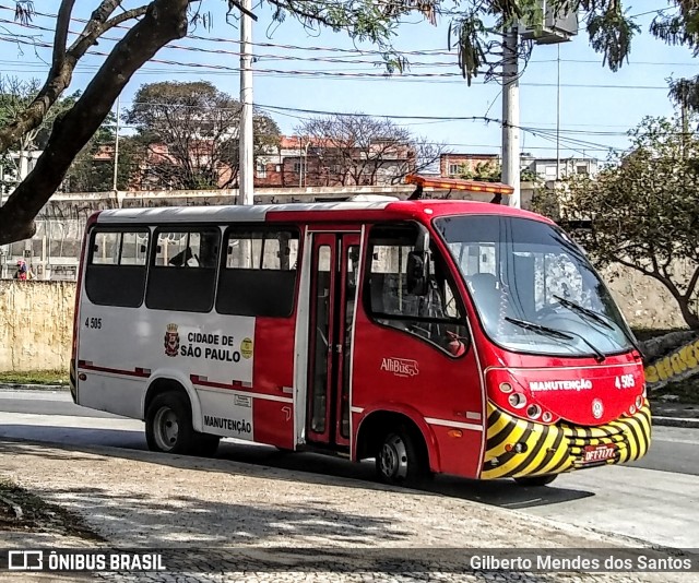 Allibus Transportes 4 505 na cidade de São Paulo, São Paulo, Brasil, por Gilberto Mendes dos Santos. ID da foto: 11831893.