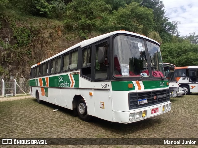 Ônibus Particulares 5317 na cidade de Campinas, São Paulo, Brasil, por Manoel Junior. ID da foto: 11833794.