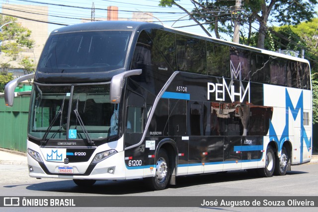 Empresa de Ônibus Nossa Senhora da Penha 61200 na cidade de São Paulo, São Paulo, Brasil, por José Augusto de Souza Oliveira. ID da foto: 11834116.