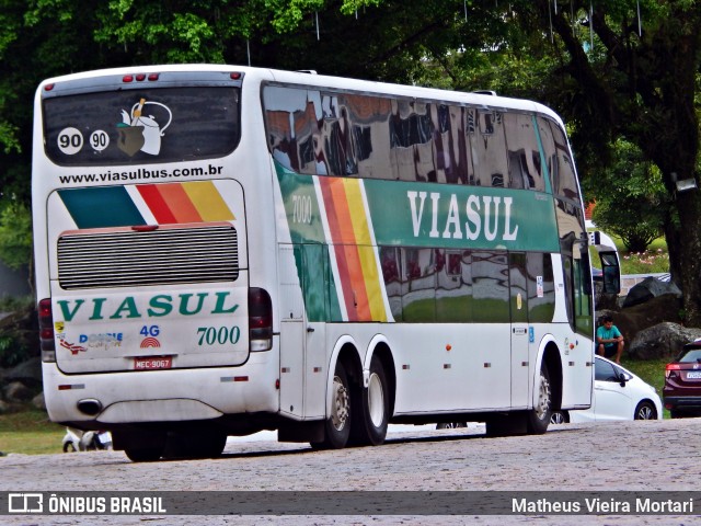 Viasul - Auto Viação Venâncio Aires 7000 na cidade de Joinville, Santa Catarina, Brasil, por Matheus Vieira Mortari. ID da foto: 11834199.