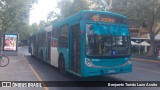 Metbus 491 na cidade de Providencia, Santiago, Metropolitana de Santiago, Chile, por Benjamín Tomás Lazo Acuña. ID da foto: :id.