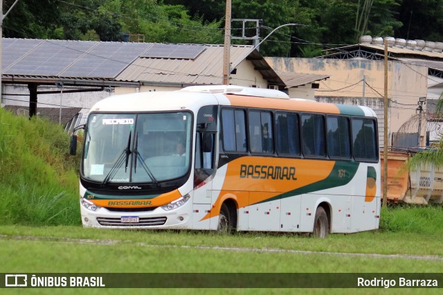 Viação Bassamar 101 na cidade de Leopoldina, Minas Gerais, Brasil, por Rodrigo Barraza. ID da foto: 11856479.