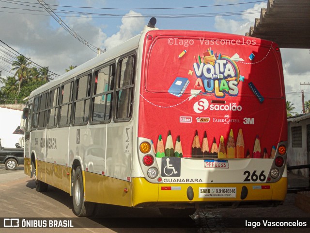 Transportes Guanabara 266 na cidade de Extremoz, Rio Grande do Norte, Brasil, por Iago Vasconcelos. ID da foto: 11856402.