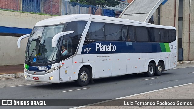 Planalto Transportes 3012 na cidade de Campinas, São Paulo, Brasil, por Luiz Fernando Pacheco Gomes. ID da foto: 11857817.